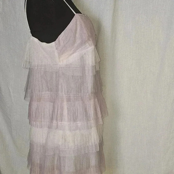 Storia Cotton Candy Muti Layered, Adjustable Straps Tulle Dress Whimsical SZ M - Picture 4 of 12